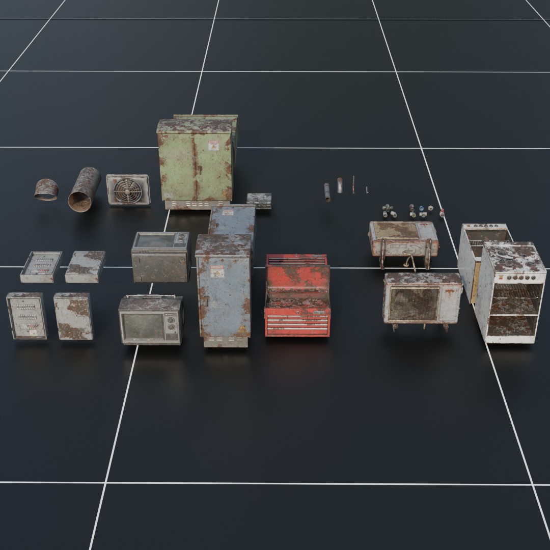 Electronic Scrap Junk